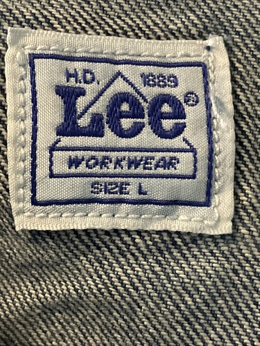 Lee Heritage Workwear Jeansjacke Größe L neu mit Etikett empfohlen Einzelhandel $ 34,98 - Bild 3 von 10