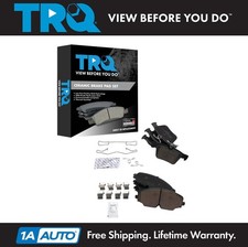 TRQ Brake Pads Ceramic Fits 2018-2021 Volkswagen Atlas 2020 Atlas Cross Sport