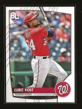 2023 Topps Big League Luke Voit Base Card Washington Nationals (#111)
