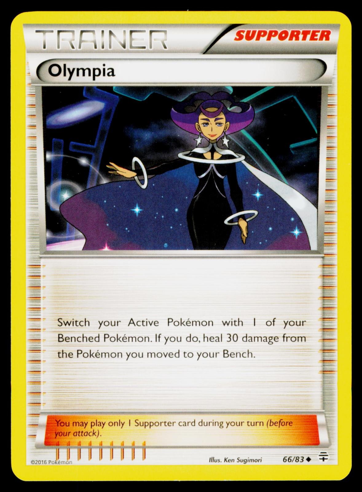 Olympia - 66/83 NM Uncommon Generations Pokemon Pack Fresh