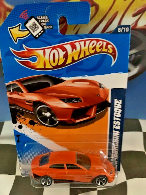 Hot Wheels 2012 HW All Stars 8/10 128 Lamborghini Estoque ORANGE MC5 KMart EXCL