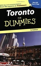 Toronto For Dummies (Dummies Travel), Kelly, Michael B., Used; Very Good Book