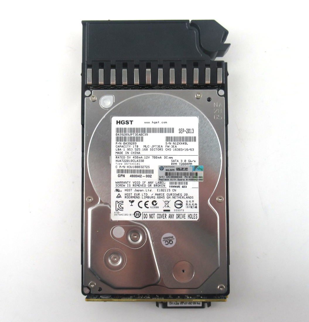 HP 1TB SATA 3.5"" 15K LFF 3Gb/s HDD - 480942-002
