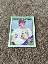 Todd Frohwirth 1988 Topps #378 Philadelphia Phillies Rookie Card RC. rookie card picture