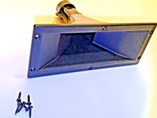 Replacement 4" x 10" Plastic Horn Flare - 1 3/8" Threaded Screw-On - 1" Throat