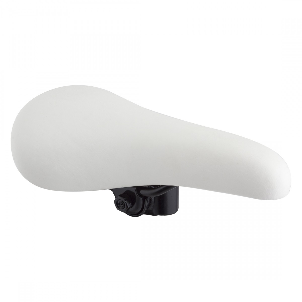 Sunlite MX Juvenile Bicycle Saddle - White Synthetic Rail Padded Unisex Design 4890₽