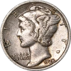 1928-D Mercury Dime
