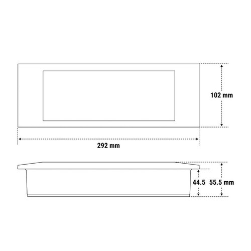 BEGHELLI 1499L LAMPADA EMERGENZA 11W LED INCASSO PARETE 6 ORE BATTERIA LITIO - Foto 3 di 3