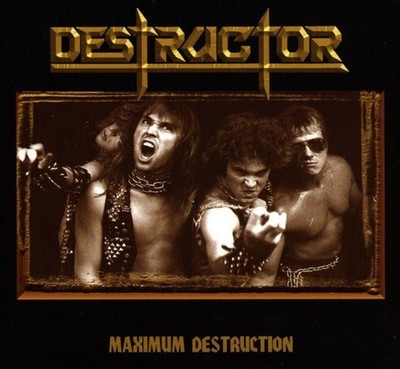Destructor   Maximum Destruction CD Digipak Thrash, Speed Metal