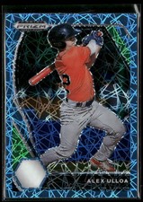 2021 Panini Prizm Draft Picks #PDP117 Alex Ulloa Carolina Blue Velocity Prizm