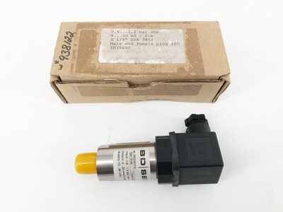 New BD Sensors 26.600-D097-A-1-100-300-1-500 Pressure Transmitter 0.6-1.2 Bar