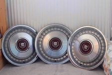 3x Vintage Cadillac  Hubcap Wheel Cover