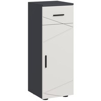 Badezimmerschrank Beistellschrank Badschrank Mit Schublade, Verstellbar Ablagen