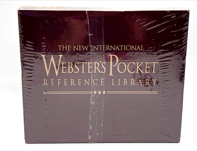 The New International Webster's Pocket Reference Library   Complete 8 Volume Set