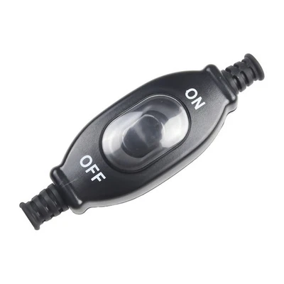 MARKELOS 204 IP65 Wasserdicht-Staubdicht Inline Schalter Silber Kontakt Doppelschnittscha