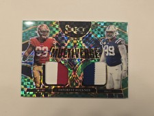 2025 Select DeForest Buckner MULTIVERSE Dual Patch Green Power SSP /5 #MVJ-DBR