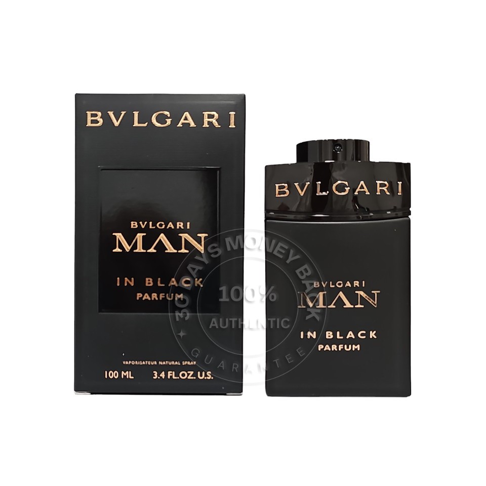 【新品未開封】BVLGARI MAN IN BLACK 100ml Bvlgari Man In Black PARFUM 3.4 oz/ 100 ml Men's Spray | eBay