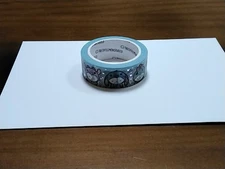 TheCoffeeMonsterzCo Stitch & Friends 2.0 Washi Tape 15 Mm Used Silver Foil