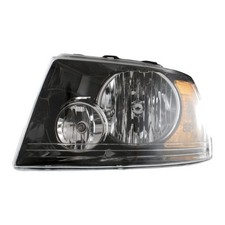 Headlight Black Bezel Left Side for Ford Expedition 03 04 05 06 Clear Lens