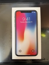 Apple iPhone X Black 256gb Box Only No Phone   Original Retail Packaging   