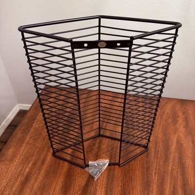 希少 ヴィンテージ l Wire CDラック CDタワー 114cm Vintage Black Wire CD Tower Rack Stand Holds 44 CDs 14” Tall
