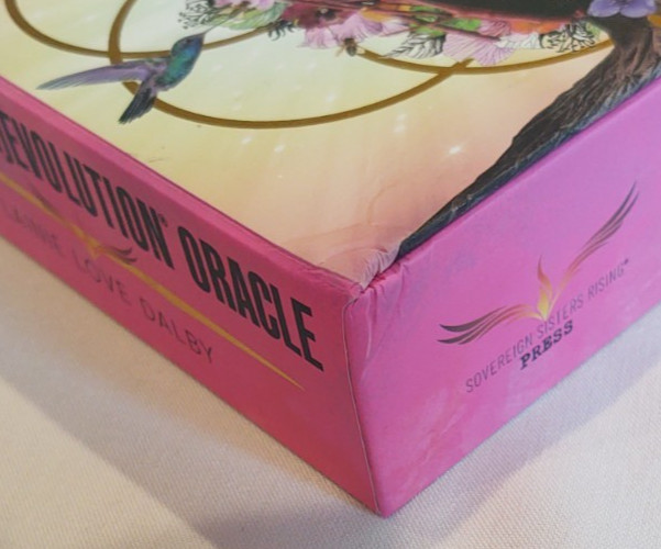 Sacred (R)evolution Oracle Set of 52 Cards & Book By Lainie Love Dalby