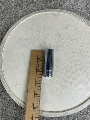 Snap-on Deep Socket 3/8 Inch Drive 6 Point Configuration Made in USA - Picture 9 of 11