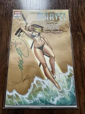 MARVEL SWIMSUIT SPECIAL FRIENDS FOES RIVALS #1 MAGIK JSC CAMPBELL EXCLUSIVE