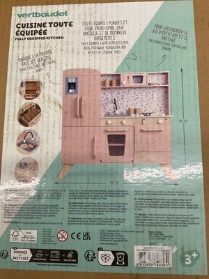 vertbaudet - Kinderküche im Retro-Design aus Holz -Cuisine Toute Équipée - Neu