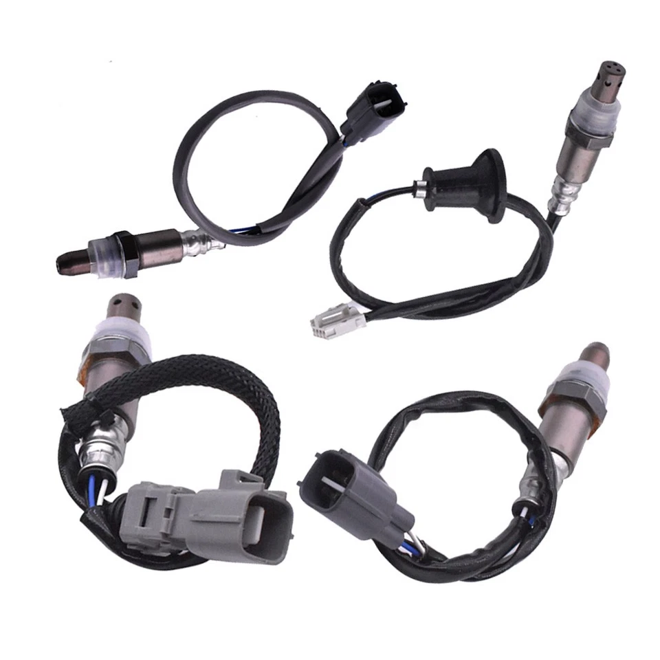 Sensor de oxígeno aguas arriba y aguas abajo de 4 piezas para Toyota Sienna 2012 2013 2014 2015 3,5 L tracción delantera Foto 4 de 4