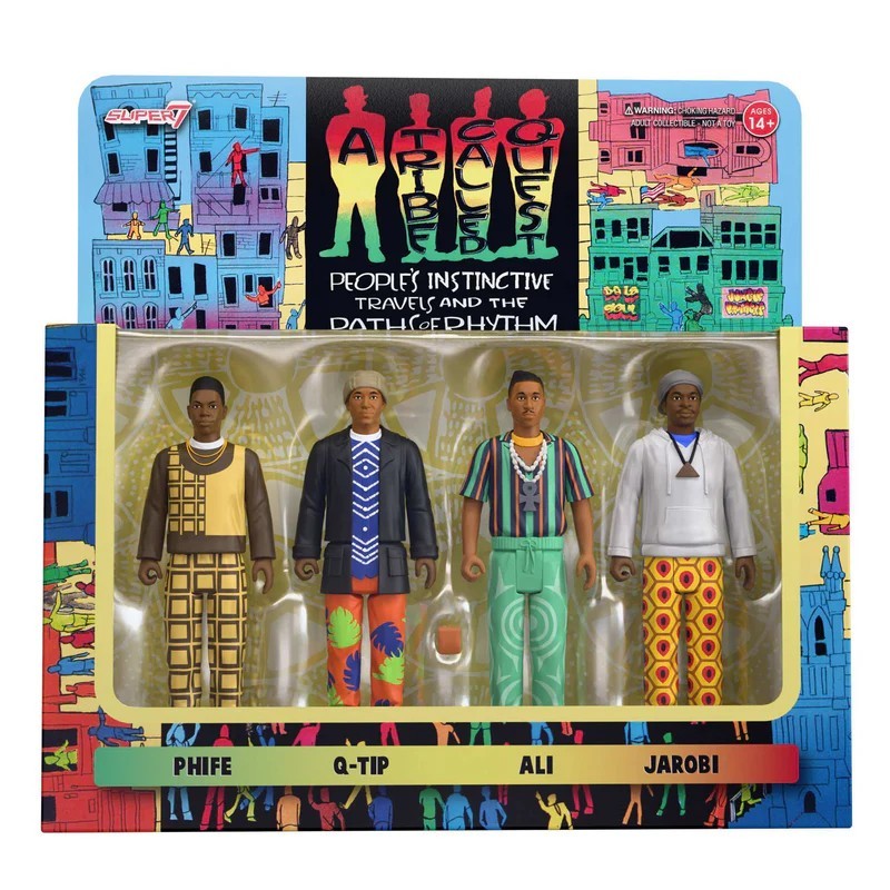 A Tribe Called Quest Super7 ReAction Figures Box Set