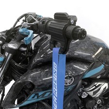 2 Lenkerklammern zum Motorrad anschnallen verzurren f&uuml;r perfekte Gurtbefestigung