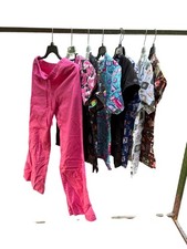 Scrub Tops Pink Pants Set Size Small Lot Medical Vet Work School Uniforms
