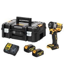 DeWalt 18V XR Brushless 3/8" Compact Impact Wrench Kit 2x 5.0Ah LED Light