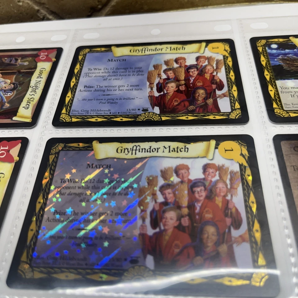 Harry Potter 2001 TCG Holo Base Foil Harry Potter Warner Bros. Lot #59 - Image 2 of 4