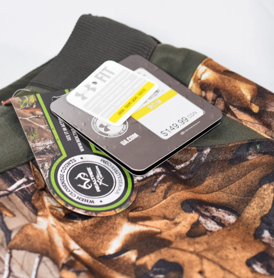 Under Armour Women's Medium UA ColdGear RealTree Water Resistant Hunting Pants - Image 2 of 4