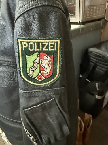 80s german police leather - Gem