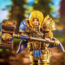 Warcraft 3 Minifigures Arthas (Paladino, Cavaliere della Morte, Re dei Lich)