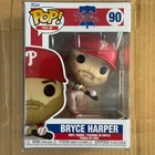 Funko Pop! Bryce Harper #90, Philadelphia Phillies, Home Jersey, MLB Baseball