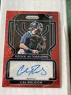 2022 Prizm CAL RALEIGH RED DONUT CIRCLE SSP 7/35 Rookie Auto!! Seattle