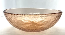 Fire And Light Recyled Glass Serving Bowl Copper 8"