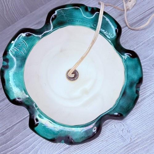 Vintage 1975 Atlantic Mold Ceramic lighted Christmas tree base ceramic lamp - Picture 11 of 15