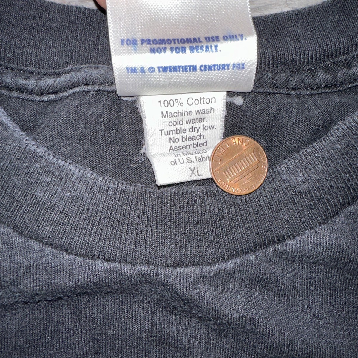 2004年 プロモ 映画 Day After Tomorrow シャツ ロンＴ Rare Vintage 2004 FOX The Day After Tomorrow Promo Shirt