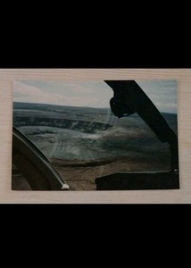 Kilauea Volcano Crater~Caldera~Big Island~Hawaii HI~VTG 1990 Aerial Photo