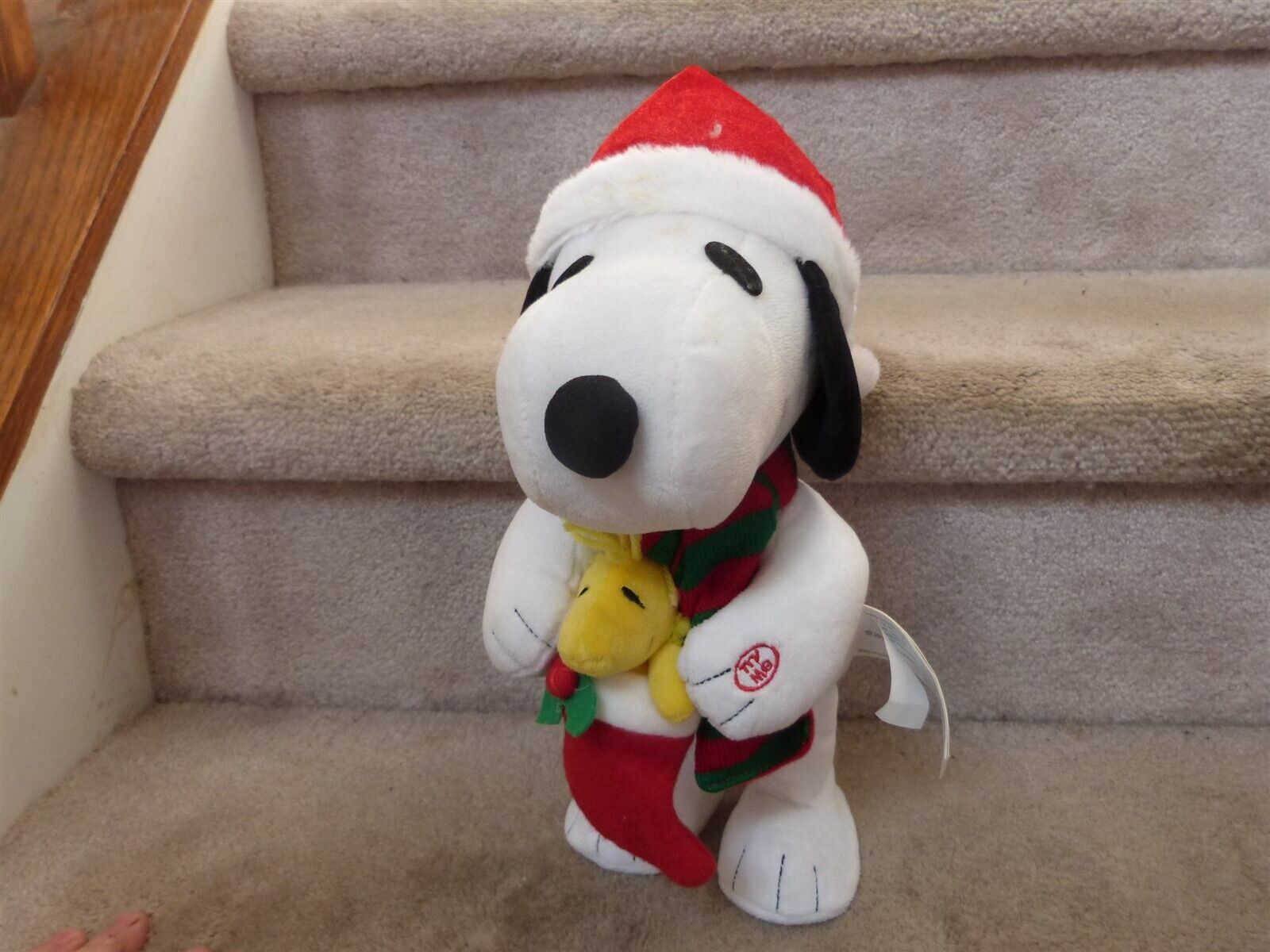 2019 Peanuts Worldwide Musical Dancing Plush Christmas Snoopy and Woodstock  13
