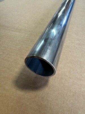 1.50'' OD x 0.12'' Wall Stainless Steel Tube x 12  Length, 304 Stainless Steel
