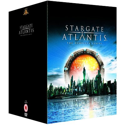 STARGATE ATLANTIS Complete Series Season 1, 2, 3, 4 & 5 DVD Box  