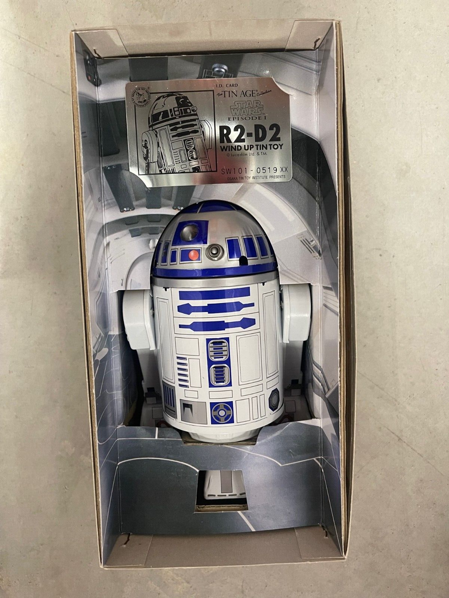 Star Wars R2D2 Osaka Tin Toy Institute Wind Up Vintage RARE Star Wars R2D2 Osaka Tin Toy Institute Wind Up Vintage RARE