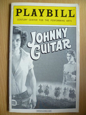 Playbill Johnny Gitarre - Judy McLane David Sinkus Jason Edwards Steve Blanchard