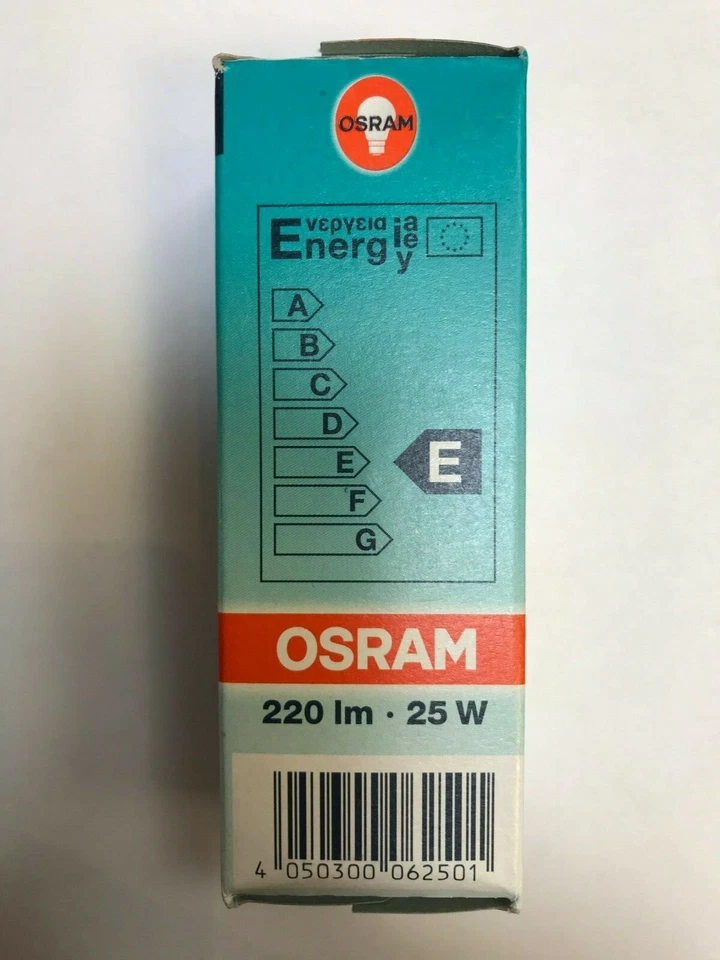 OSRAM SUPERLUX KRYPTON Glühlampe Kerze 230V E14 25W/40W/60W Kerzenlampe opal  - Bild 2 von 2